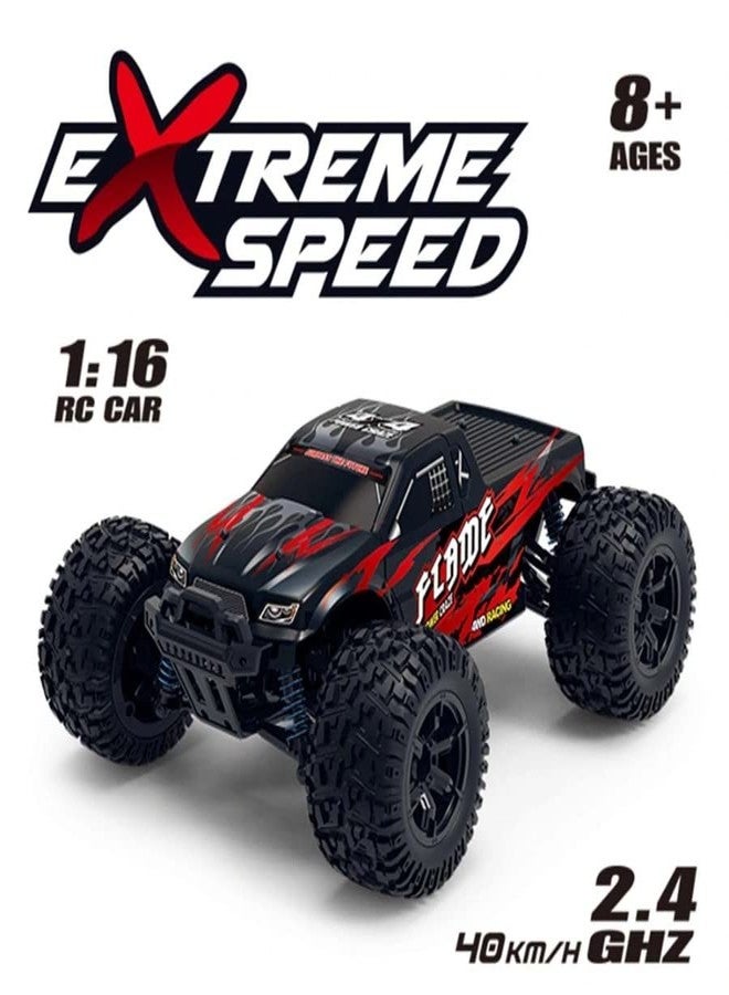 Samtop Remote Control Bounce Car 2.4GHz | RC Jumping Stunt Car with 360° Rotation, 3 LED Lights & Music | Multicolor Toy - Image 4